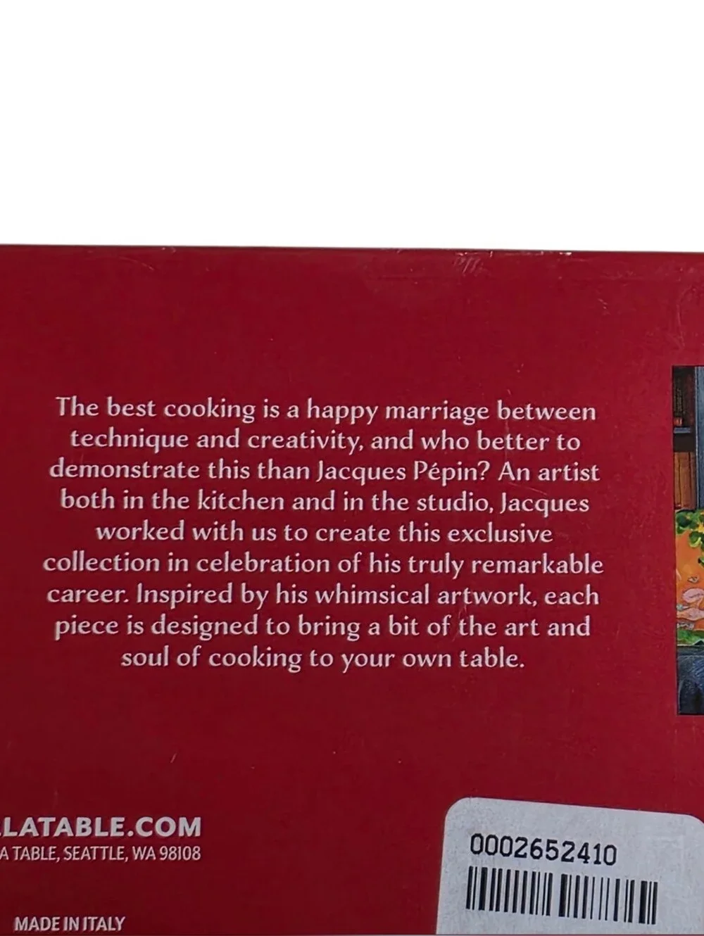 Sur La Table jacques pepin